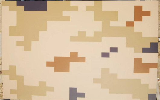 淮北荒漠迷彩漆喷涂